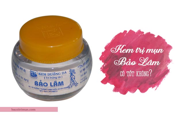 kem trị mụn bảo lâm