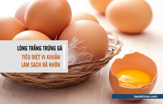 trị mụn cho nam giới bằng lòng trắng trứng gà