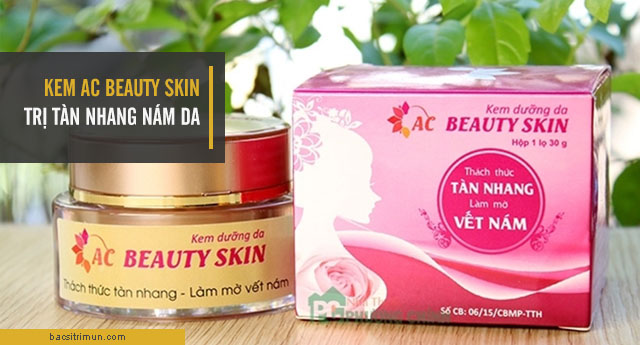 Kem AC Beauty Skin trị tàn nhang nám da