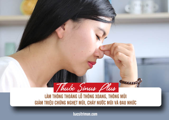 công dụng thuốc sinus plus