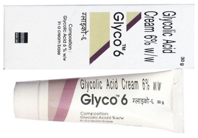 Kem trị mụn đầu đen Glycolic Acid Cream 6%