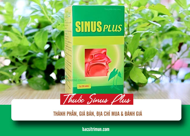 thuốc sinus plus trị viêm xoang