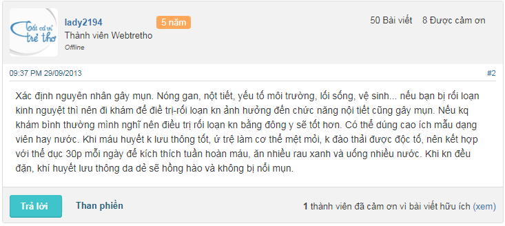 giải đáp có nên trị mụn bằng đông y không