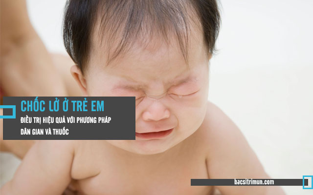 Cách trị chốc lở ở trẻ em