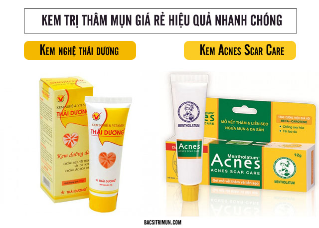 kem trị thâm mụn giá rẻ 