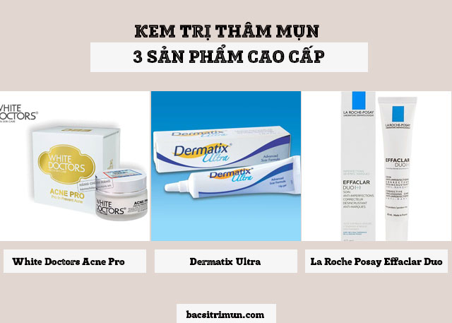 Top các loại kem trị thâm mụn cao cấp tốt nhất hiện nay