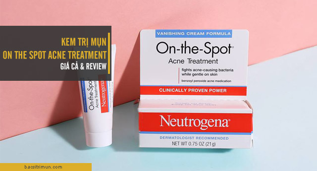 Kem trị mụn Neutrogena On The Spot Acne Treatment