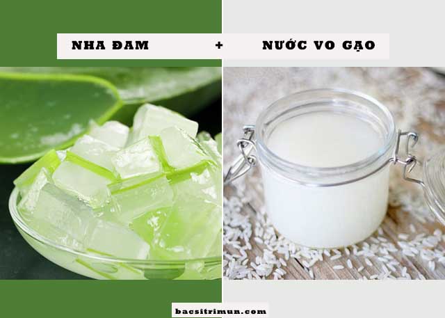 mặt nạ nha đam trị mụn nhanh chóng