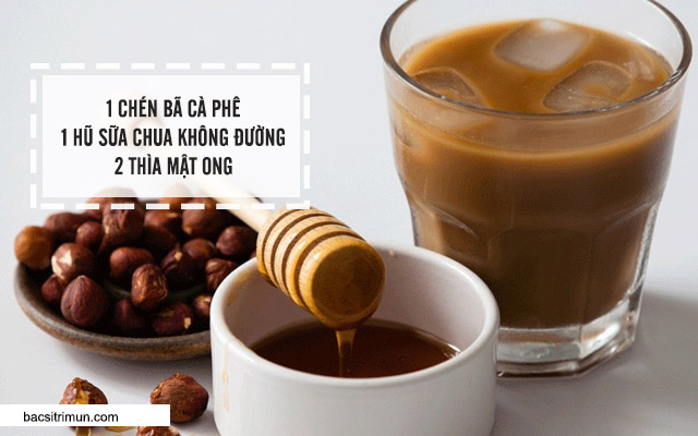 cách làm trắng da bằng cafe và mật ong