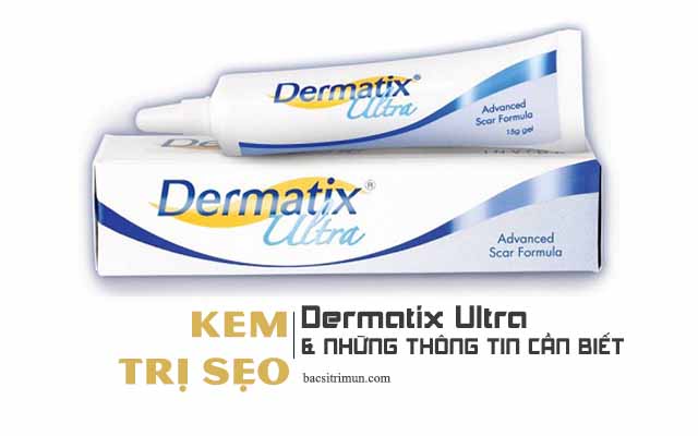 kem trị sẹo Dermatix Ultra giá bao nhiêu, có tốt không?