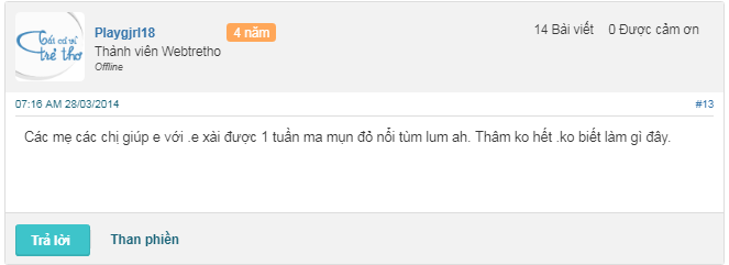 đánh giá kem trị tàn nhang Giori