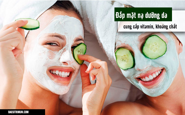 đắp mặt nạ dưỡng da
