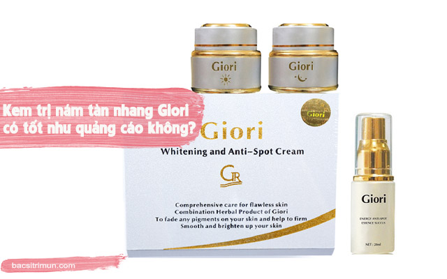 kem trị tàn nhang Giori