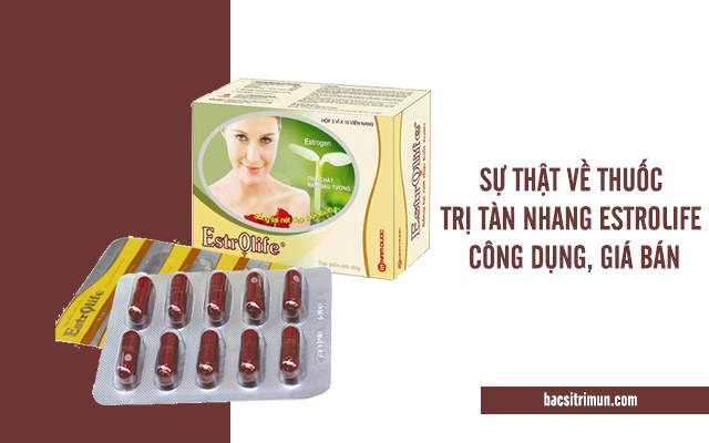 thuốc trị tàn nhang Estrolife 