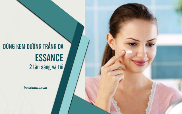 kem dưỡng trắng da essance