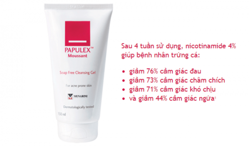 Lợi ích khi sử dụng sữa rửa mặt Papulex Moussant