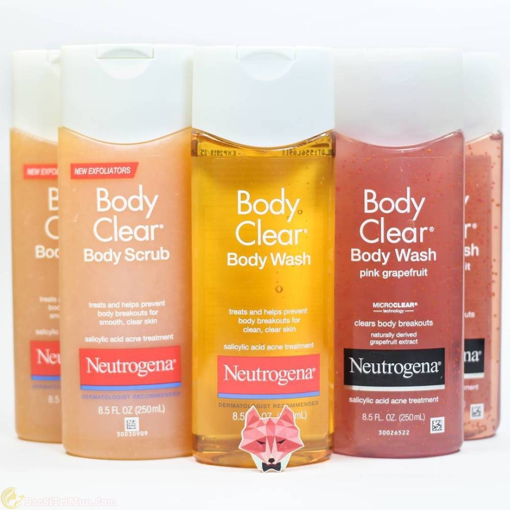 sữa tắm Neutrogenar Body Clear 