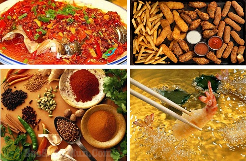 Thức ăn cay, nóng làm xuất hiện mụn trứng cá trên da