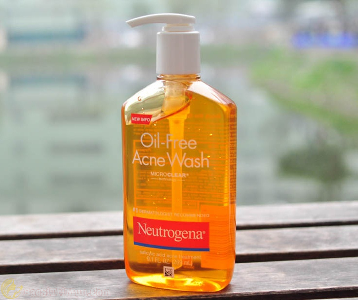 Sữa rửa mặt trị mụn Neutrogena Oil-free Acne Wash có tốt không?