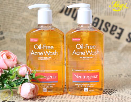 Sữa rửa mặt trị mụn Neutrogena Oil-free Acne Wash