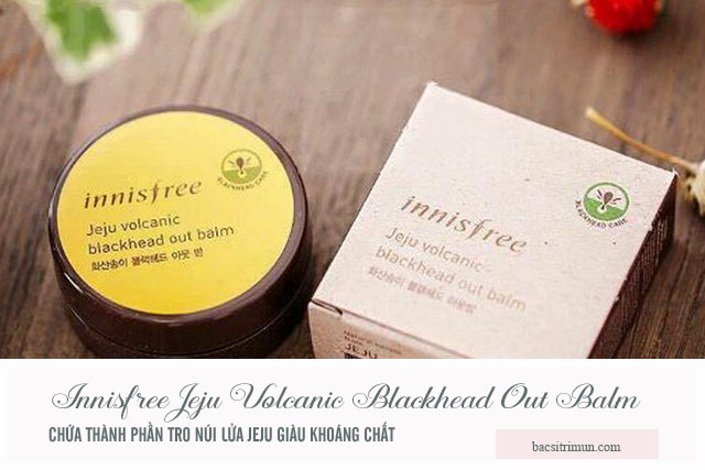 thành phần sáp trị mụn đầu đen innisfree