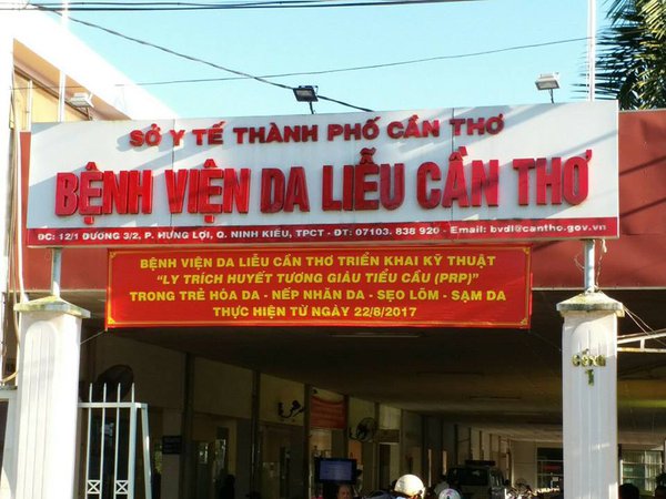 Trị sẹo rỗ ở bệnh viện Da Liễu Cần Thơ