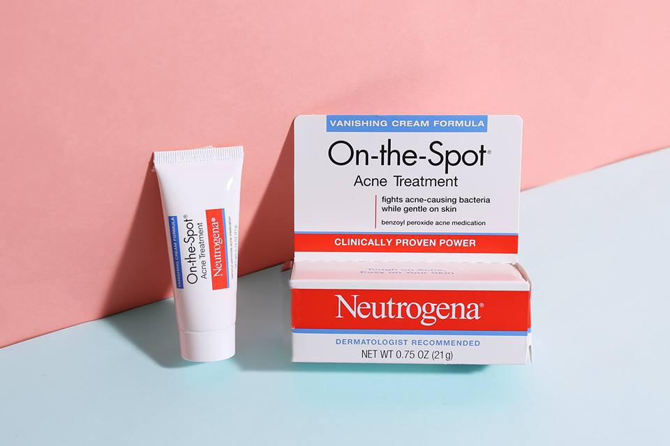 Kem trị mụn trứng cá kem Neutrogena On The Spot Acne treatment Kem trị mụn trứng cá Neutrogena On The Spot Acne treatment