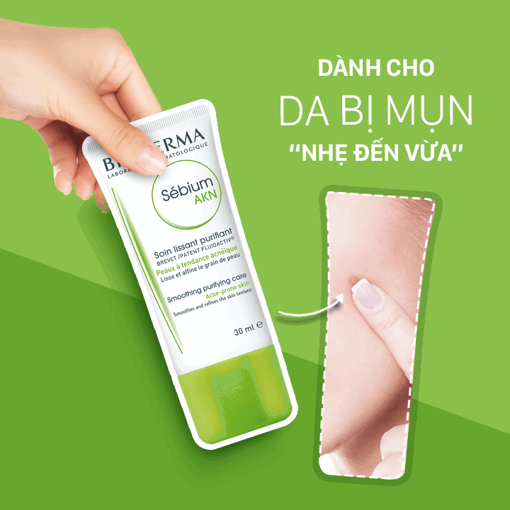 Review kem trị mụn Bioderma