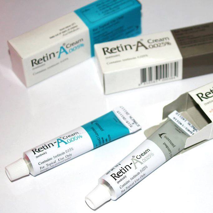 Retin-A là kem trị mụn ở lưng hiệu quả