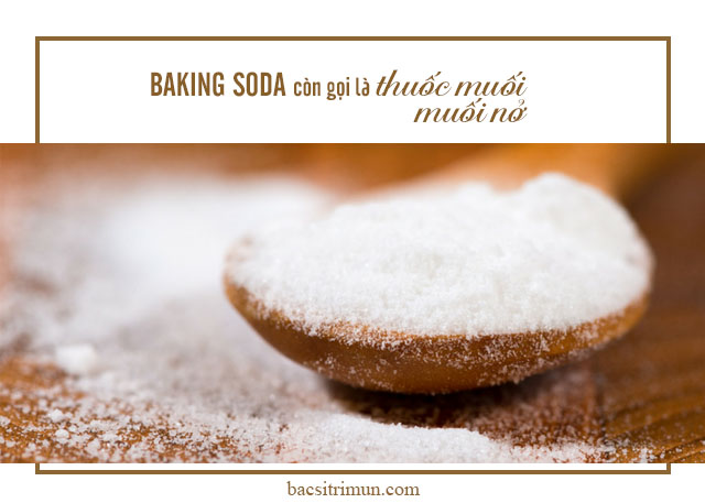 baking soda trị mụn đầu đen