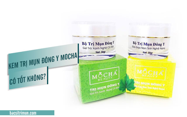 Bộ kem trị mụn đông y mocha