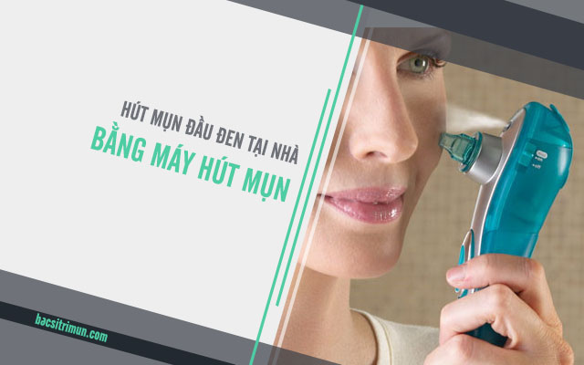 Sử dụng máy hút mụn đầu đen