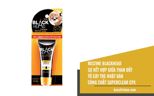 Lột mụn đầu đen Mistine Blackhead