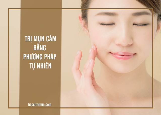 cách trị mụn cám bằng phương pháp tự nhiên