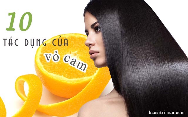 Công dụng của vỏ cam