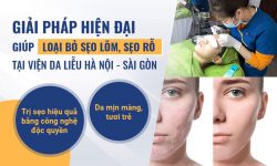 Giải pháp điều trị sẹo lõm hiệu quả nhất hiện nay tại Viện Da liễu Hà Nội - Sài Gòn